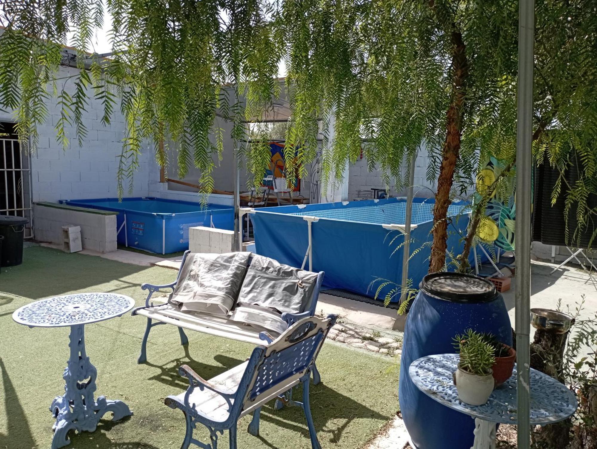 Caravanas Y Habitaciones Para Relajarse Sax Dış mekan fotoğraf